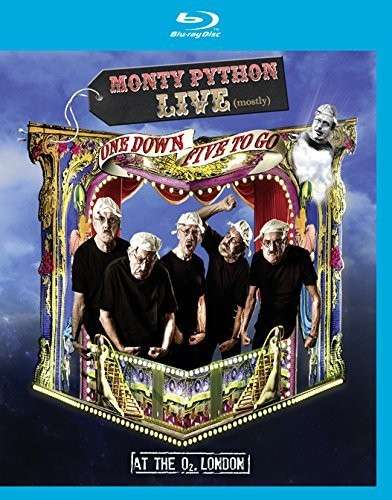 Cover for Monty Python · Monty Python Live (Mostly) One Down, Five to Go (Blu-Ray) (2016)