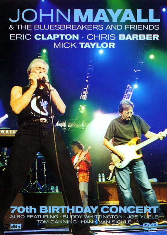 Cover for John Mayall &amp; the Bluesbreakers and Friends · 70th Birthday Concert (DVD) (2003)