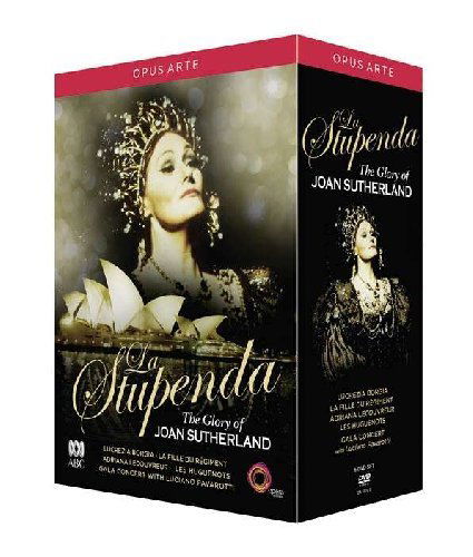 Cover for Compilation · La Stupenda - The Glory Of Joan Sutherland (DVD) [Box set] (2012)