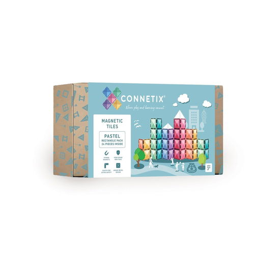 Cover for Connex · Pastel Rectangle Pack 24 Pieces (ct-p-00024-re) (Toys)