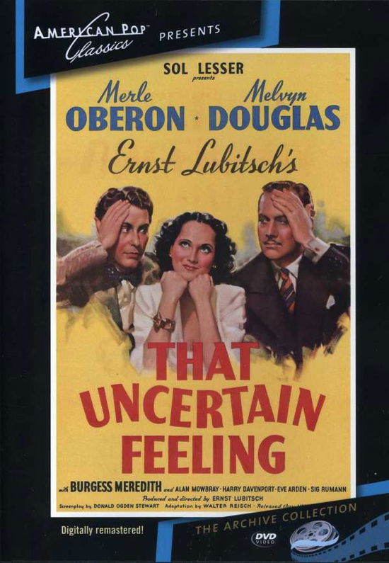 Cover for That Uncertain Feeling (DVD) (2012)