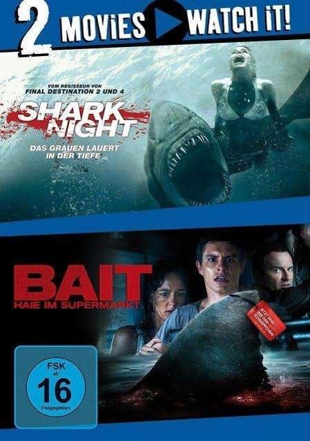 Cover for Shark Night / Bait (DVD) (2014)