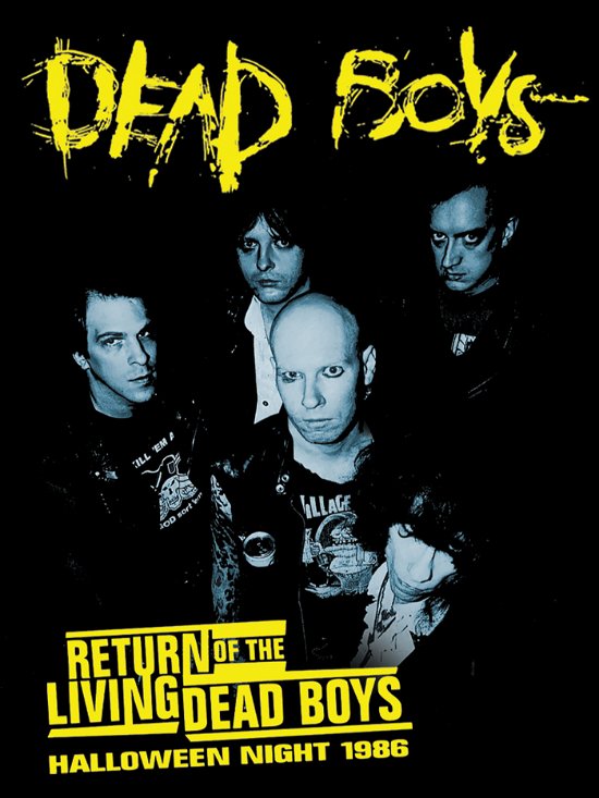 Cover for Dead Boys · Return Of The Living Dead Boys: Halloween Night 1986 (DVD) (2024)