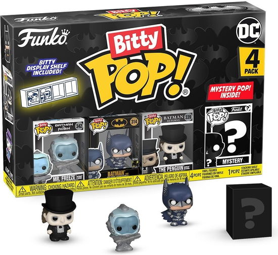 Cover for Bitty Pop Dc · Bitty Pop Batman Freeze 4 Pack 85th Anniversary (Funko POP!) (2024)