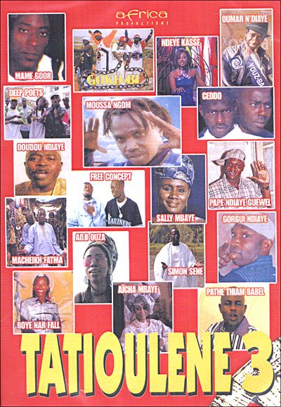 Cover for Tatioulene 3 · Mbaye s,Ndiaye d... (DVD) (2021)