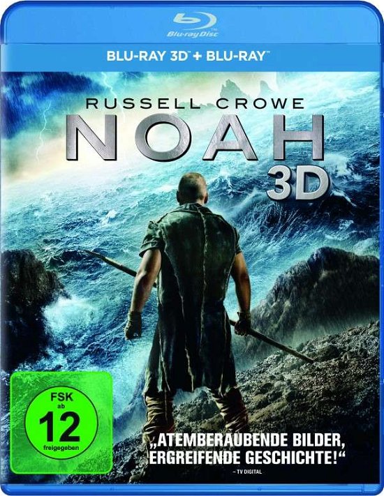 Cover for Emma Watson,jennifer Connelly,russell Crowe · Noah (blu-ray 3d,2 Discs) (Blu-ray) (2014)