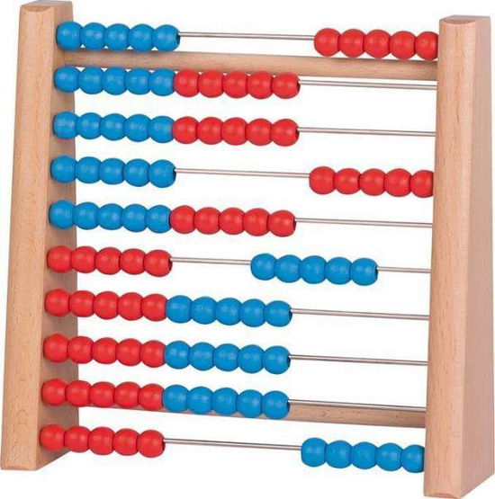 Houten Telraam 100 kralen - Houten-spellen - Merchandise - Goki - 4013594585293 - 