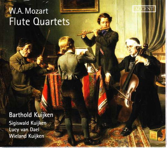 Cover for Mozart / Kuijken / Kuijken · Flute Quartets (CD) (2017)