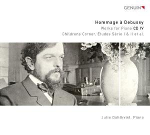 Cover for Debussy / Dahlkvist · Hommage a Debussy: Works for Piano 4 (CD) (2012)