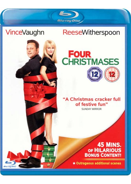 Cover for Entertainment in Video · Four Christmases (Blu-ray) (2009)