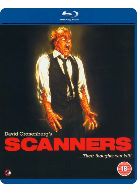 Cover for Scanners Blu Ray (Blu-ray) (2013)