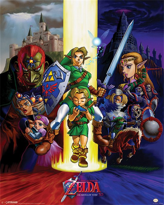 Nintendo: Legend Of Zelda (the) - Ocarina Of Time (mini Poster 40x50 Cm) - Nintendo: Legend Of Zelda (the) - Merchandise -  - 5050293606293 - October 17, 2023