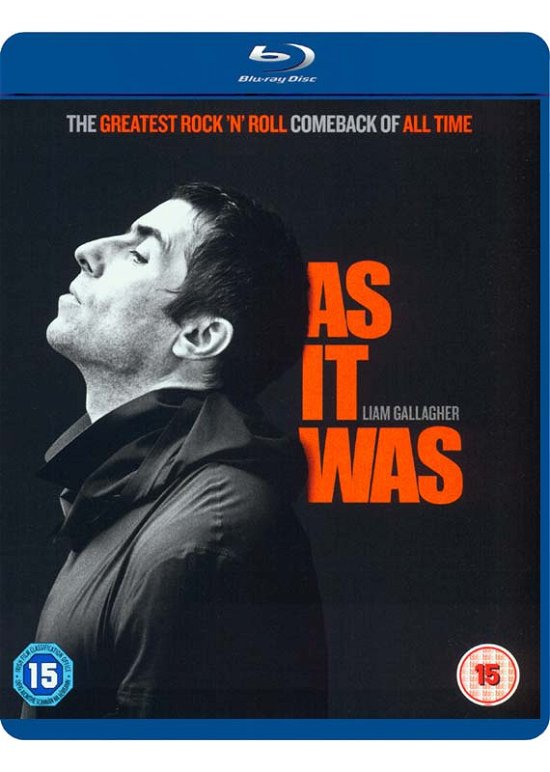 Cover for Liam Gallagher · As It Was (Blu-ray) (2019)