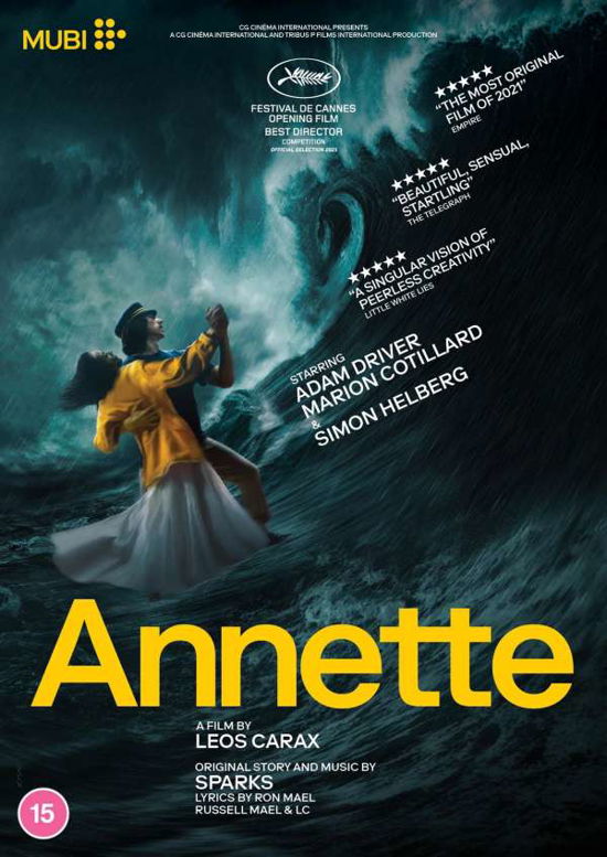 Cover for Annette (DVD) (2022)