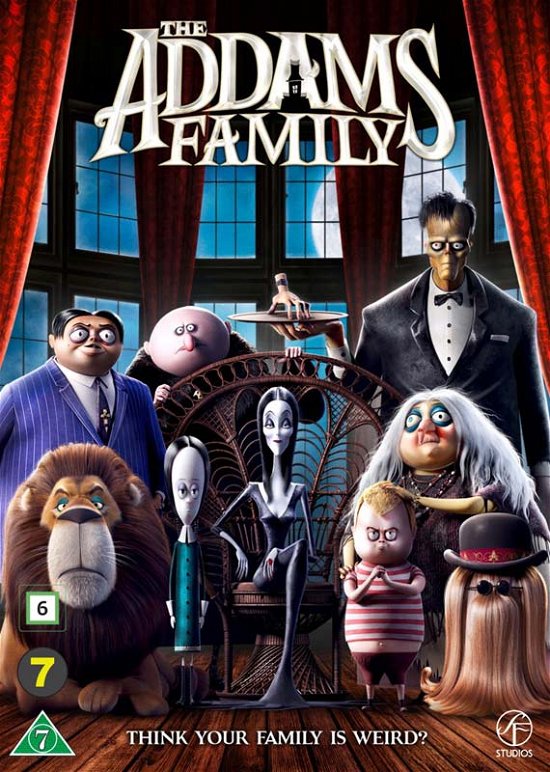 Cover for Addams Family, the (DVD) (2020)