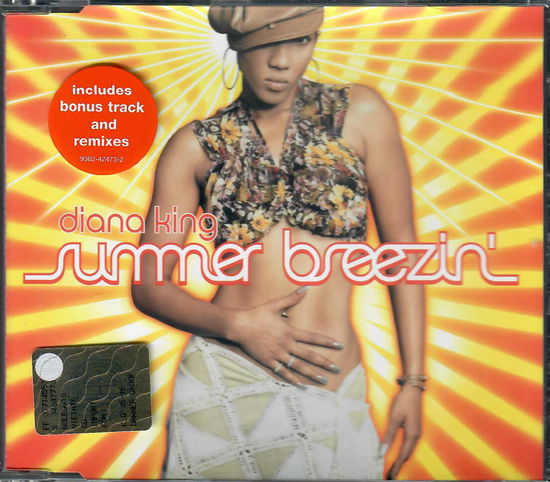 Cover for Diana King - Summer Breezin' (CD) (2024)