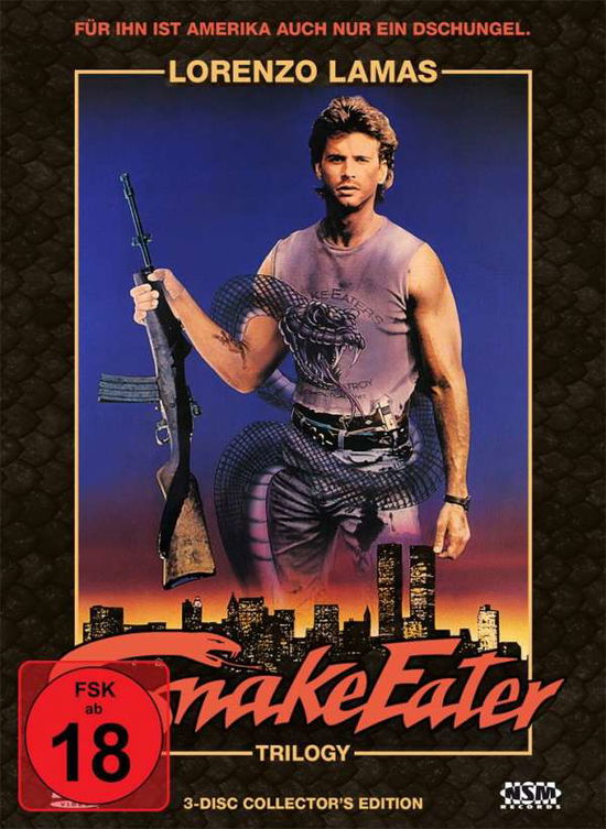 Cover for Lorenzo Lamas · Snake Eater Trilogy Collection (Mediabook) (3 Dvds (DVD-Single) (2019)