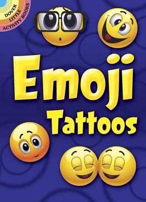 Cover for Dover Dover · Emoji Tattoos - Little Activity Books (Paperback Bog) (2018)
