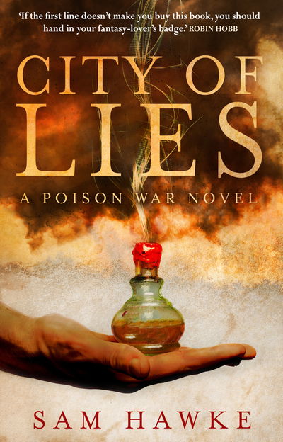 Cover for Sam Hawke · City of Lies (Paperback Book) (2019)