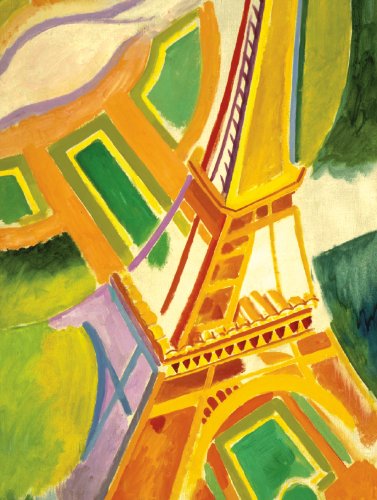 Cover for Galison · Delaunay Visions of Paris - Portfolio Notes (Flashcards) [Ncr edition] (2014)