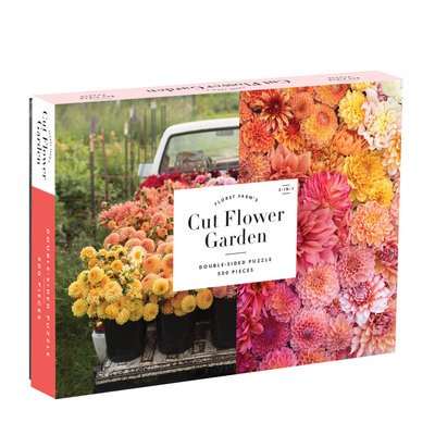 Floret Farm's Cut Flower Garden 2-Sided 500 Piece Puzzle - Sarah McMenemy - Brætspil - Galison - 9780735355293 - 10. juli 2018