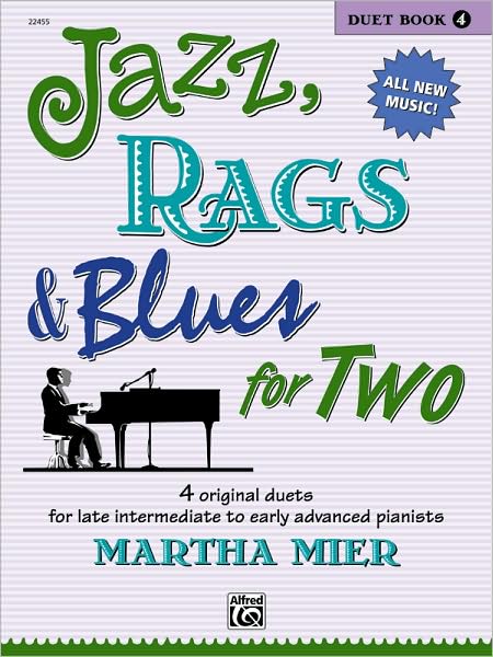 Cover for Mier · Jazz, Rags &amp; Blues for Two, Book 4 (Book)