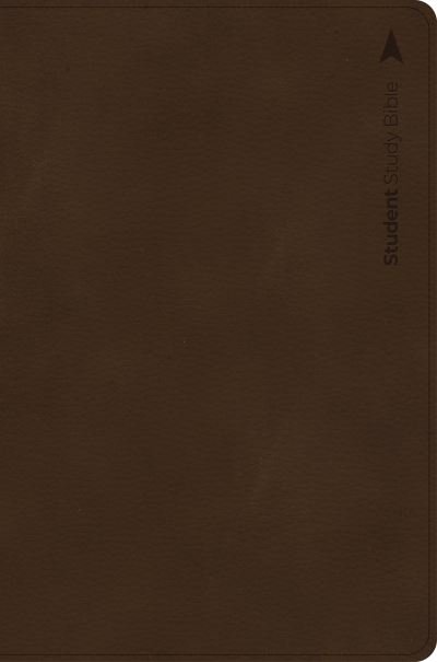 Cover for Csb Bibles By Holman · CSB Student Study Bible, Brown Leathertouch (Leather Book) (2021)