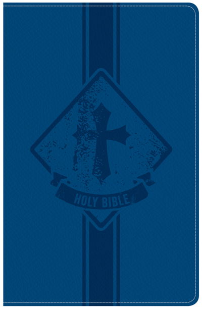 Cover for KJV Kids Bible, Royal Blue LeatherTouch (Leather Book) (2017)