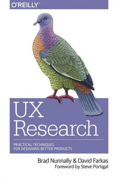 Cover for Brad Nunnally · UX Research (Taschenbuch) (2016)