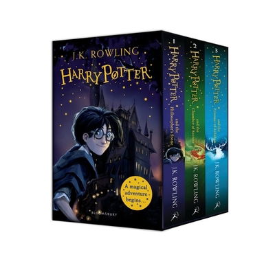 Cover for J. K. Rowling · Harry Potter 1-3 Box Set: A Magical Adventure Begins (Paperback Book) (2019)