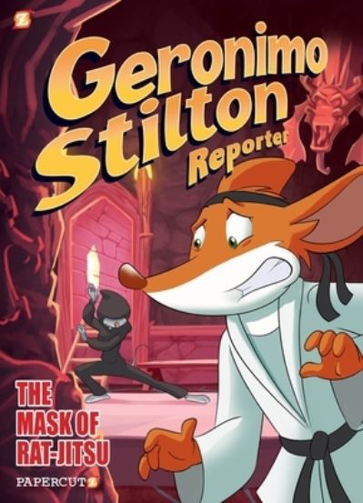 Cover for Geronimo Stilton · Geronimo Stilton Reporter Vol. 9: The Mask of Rat Jit-su (Gebundenes Buch) (2021)