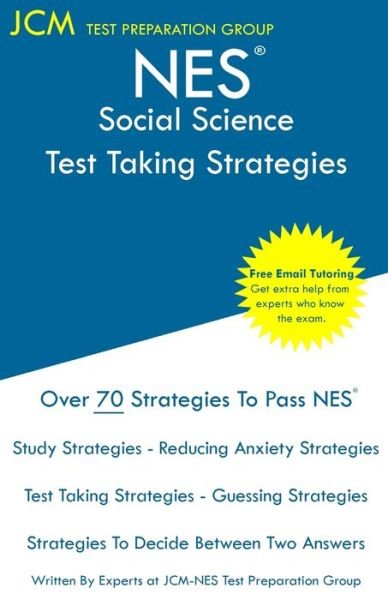 Cover for Jcm-Nes Test Preparation Group · NES Social Science - Test Taking Strategies (Paperback Book) (2019)