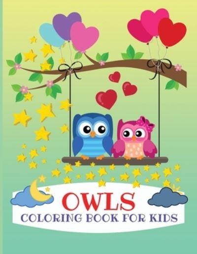 Cover for Dodon · Owls Coloring Book for Kids (Book) (2021)