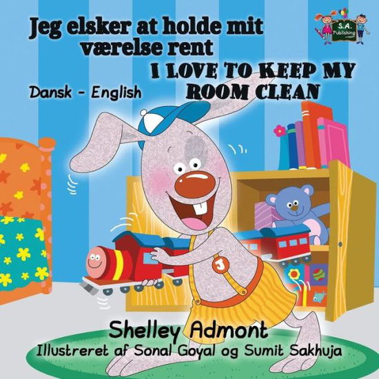 Cover for Shelley Admont · I Love to Keep My Room Clean: Danish English Bilingual Edition - Danish English Bilingual Collection (Paperback Book) (2016)