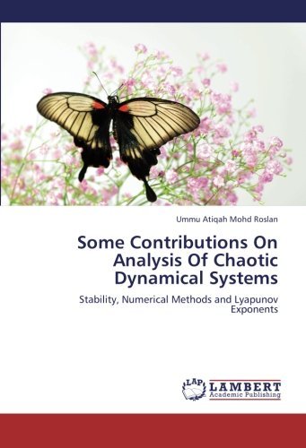 Cover for Ummu Atiqah Mohd Roslan · Some Contributions on Analysis of Chaotic Dynamical Systems: Stability, Numerical Methods and Lyapunov Exponents (Pocketbok) (2012)