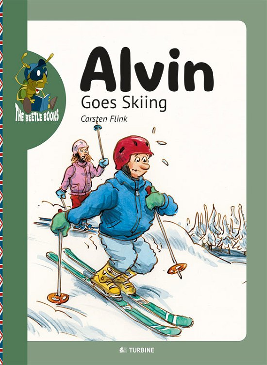 Cover for Carsten Flink · Billebøgerne: Alvin goes skiing (Gebundenes Buch) [1. Ausgabe] (2017)