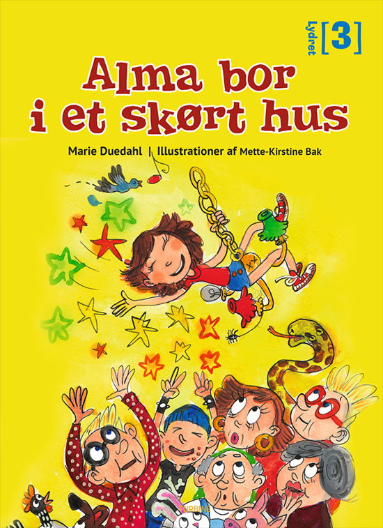 Cover for Marie Duedahl · Lydret 3: Alma bor i et skørt hus (Hardcover Book) [1. Painos] (2021)