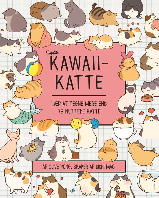 Cover for Olive Yong · Søde kawaii-katte (Sewn Spine Book) [1st edition] (2024)