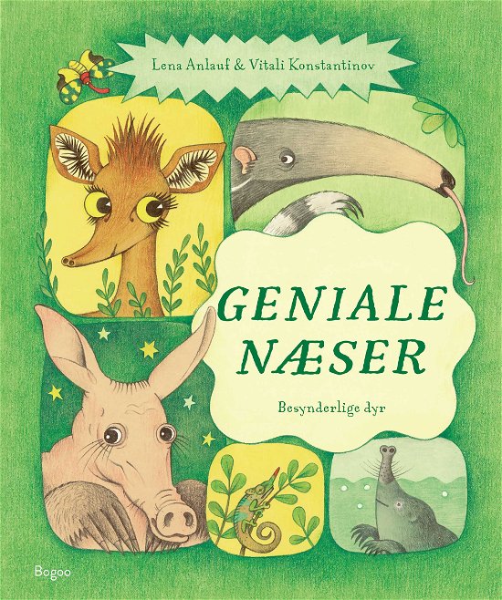 Cover for Lena Anlauf og Vitali Konstantinov · Geniale næser (Hardcover bog) [1. udgave] (2024)