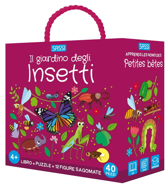 Cover for Matteo Gaule · Il Giardino Degli Insetti. Q-Box. Ediz. A Colori. Con Puzzle (Book)