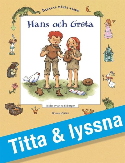 Cover for Bröderna Grimm · Hans och Greta (ePUB) (2011)