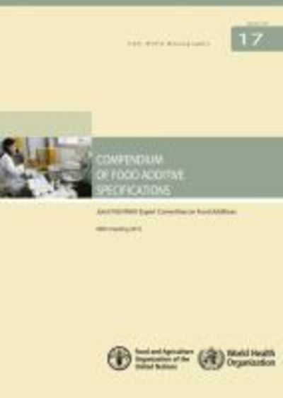 Cover for Joint FAO / WHO Expert Committee on Food Additives · Compendium of food additive specifications: Joint FAO / WHO Expert Committee on Food Additives, 80th meeting 2015 - FAO JECFA monographs (Paperback Book) (2018)