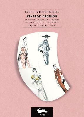 Vintage Fashion: Label & Sticker Book - Pepin Van Roojen - Bøker - Pepin Press - 9789460094293 - 16. september 2019