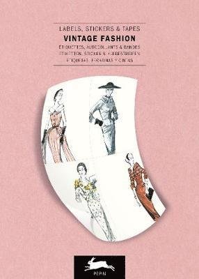 Cover for Pepin Van Roojen · Vintage Fashion: Label &amp; Sticker Book (Paperback Book) (2019)