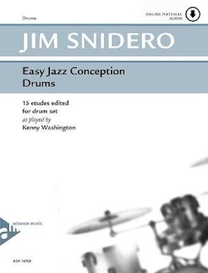 Cover for Jim Snidero · Easy Jazz Conception Drums (Pamflet)