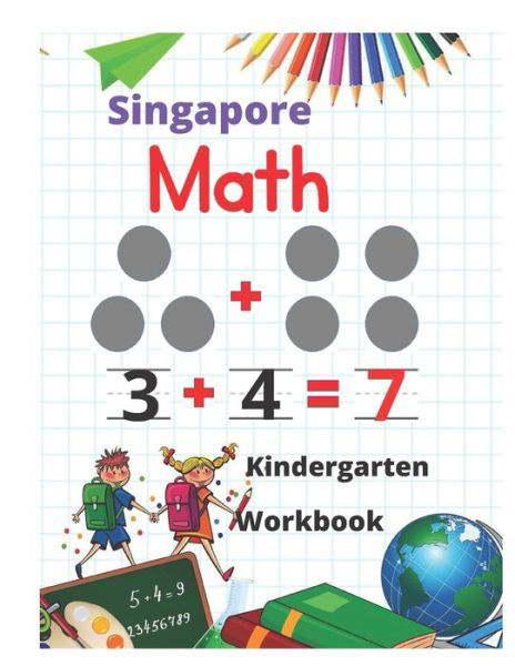 Cover for Kindergarten Math Practice · Singapore Math Kindergarten Workbook (Pocketbok) (2020)