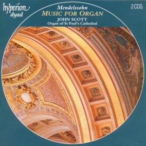Organ Music - F. Mendelssohn-Bartholdy - Musik - HYPERION - 0034571120294 - 18. november 1998