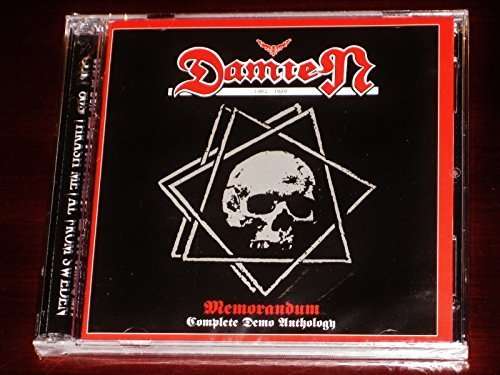 Memorandum: Complete Demo Anthology - Damien - Muzyka - STORMSPELL - 0700736194294 - 25 stycznia 2016