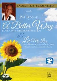 Cover for Pat Boone · A Better Way - Let Me Live (DVD) (2017)