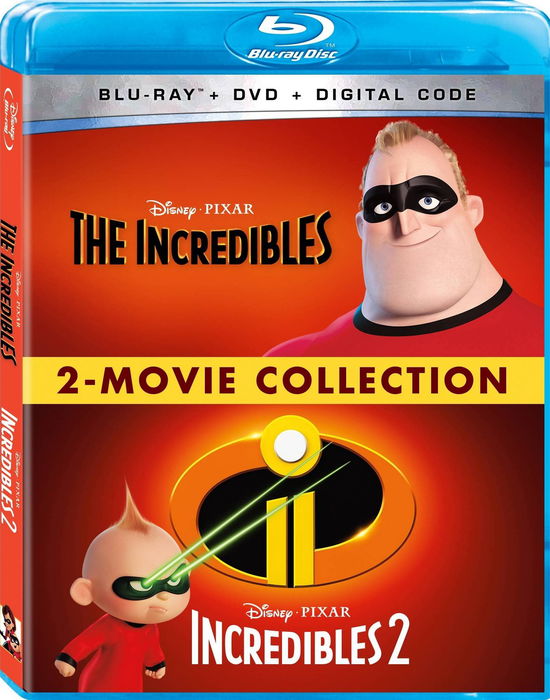 Cover for Incredibles / Incredibles 2: 2-movie Collection (Blu-ray) (2021)